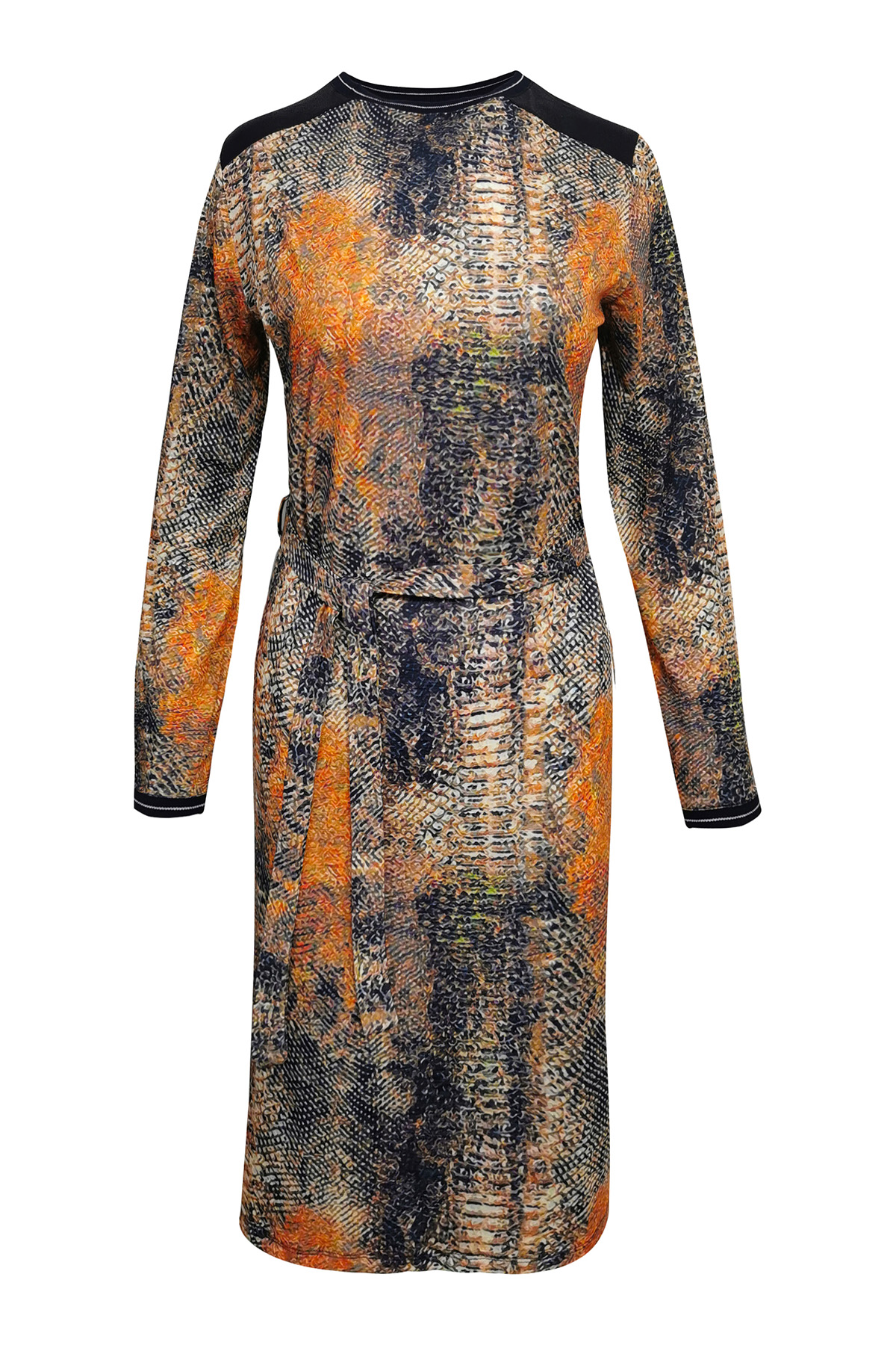 Fleo Altın Varaklı Elbise