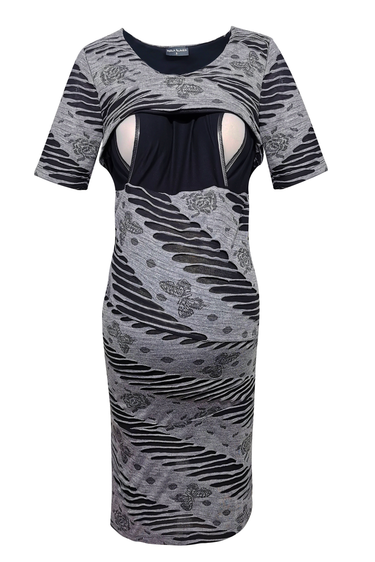 Emzirme Özellikli Hamile Elbise