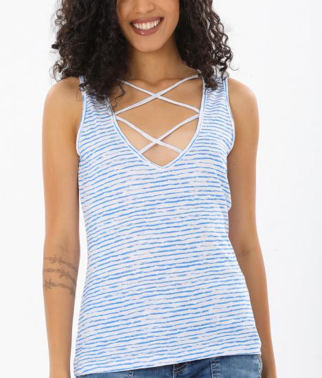 Perla Mavi Tonlar Atlet