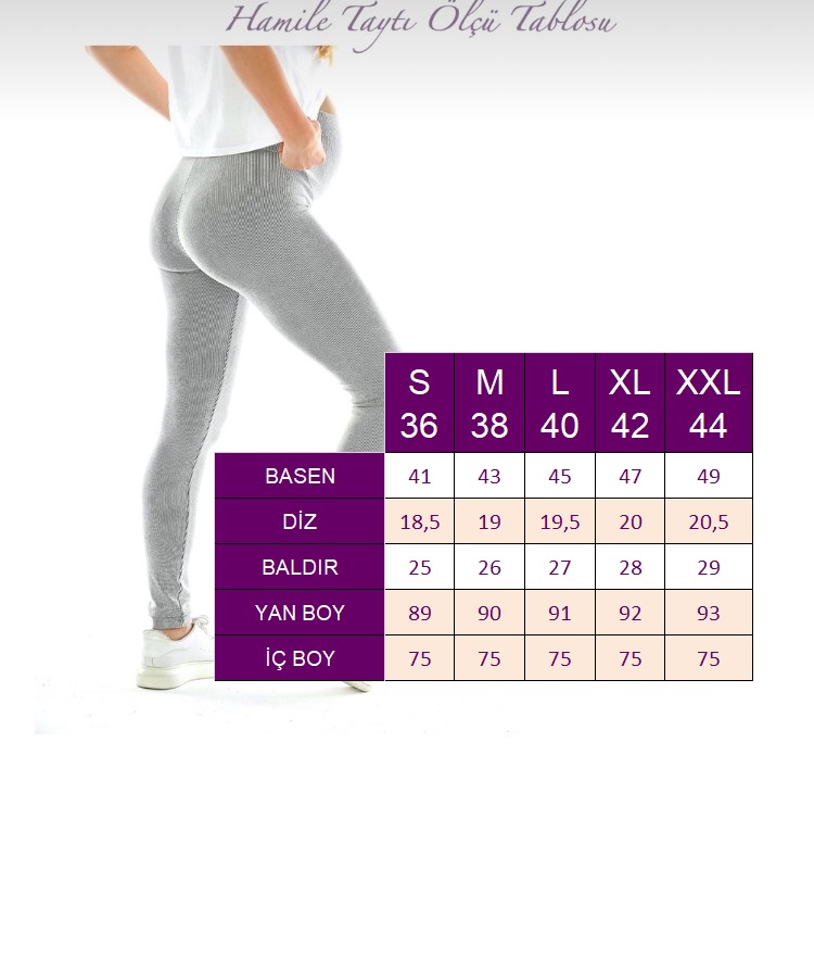 Yeşil Kamuflaj Desenli Hamile Taytı