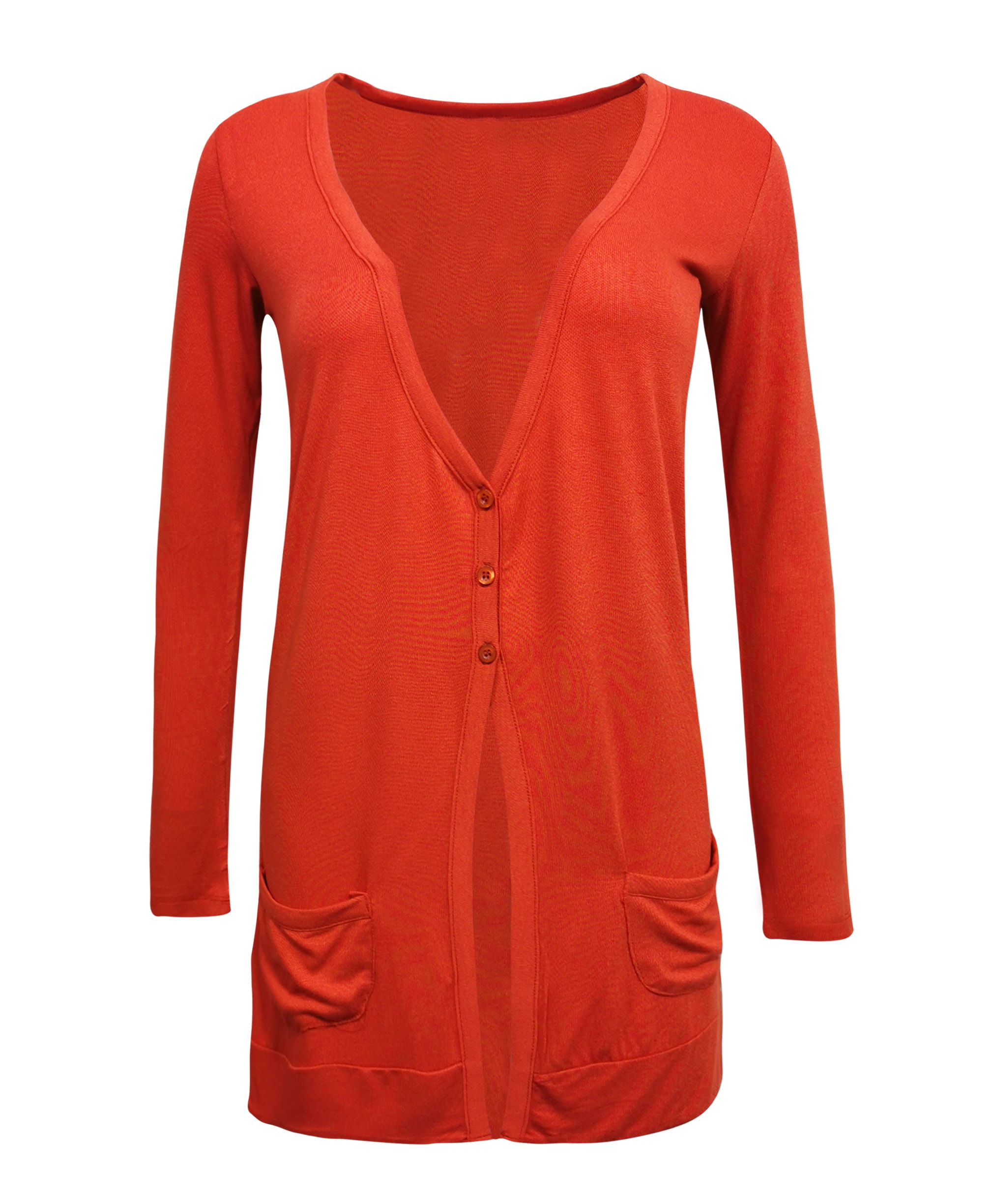 Turuncu Kadın Hırka